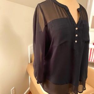 Express Black Blouse (S)